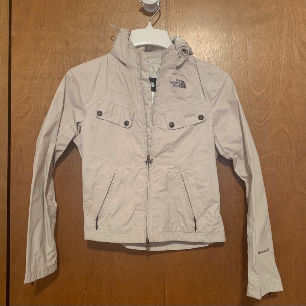 The North Face rain jacket, XS